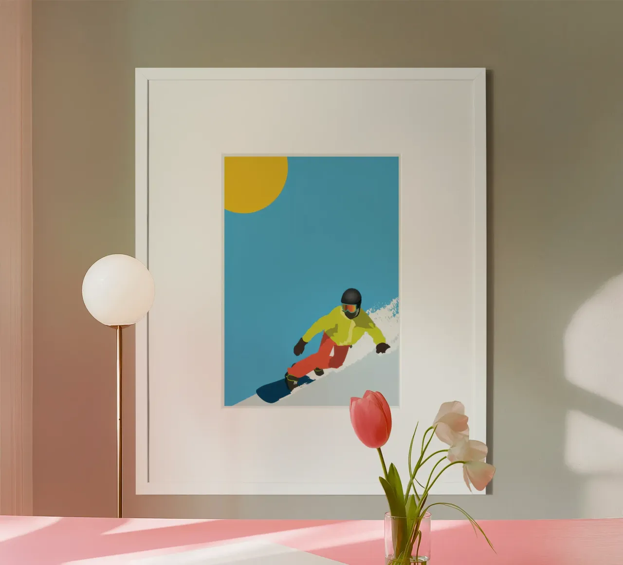 Hitting the Slopes hahnemühle by muench benjamin