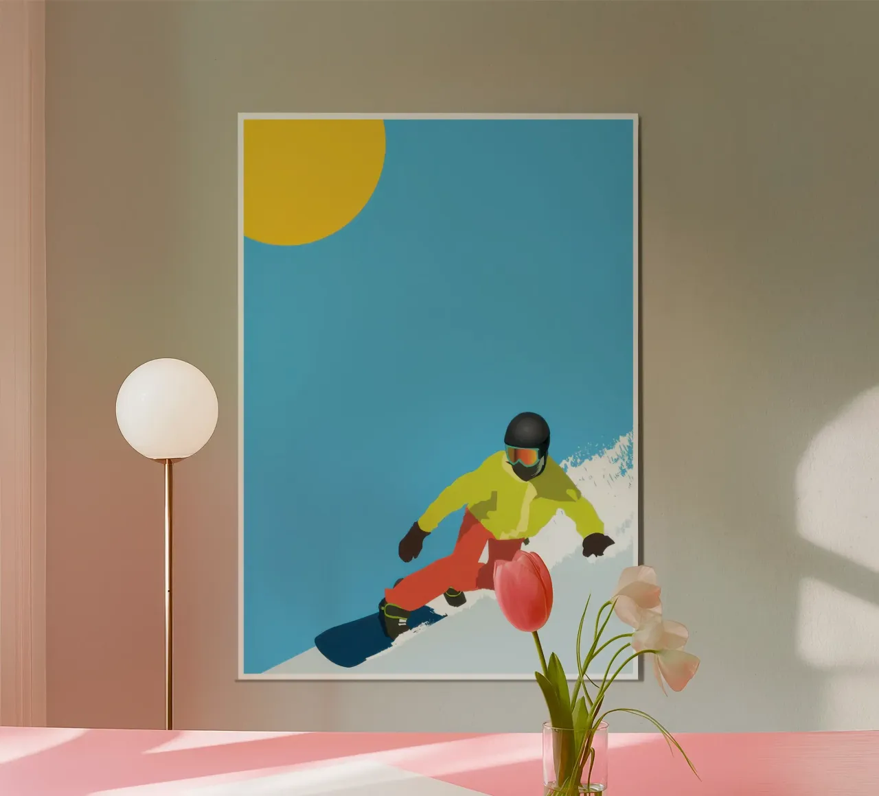 Hitting the Slopes hahnemühle by muench benjamin