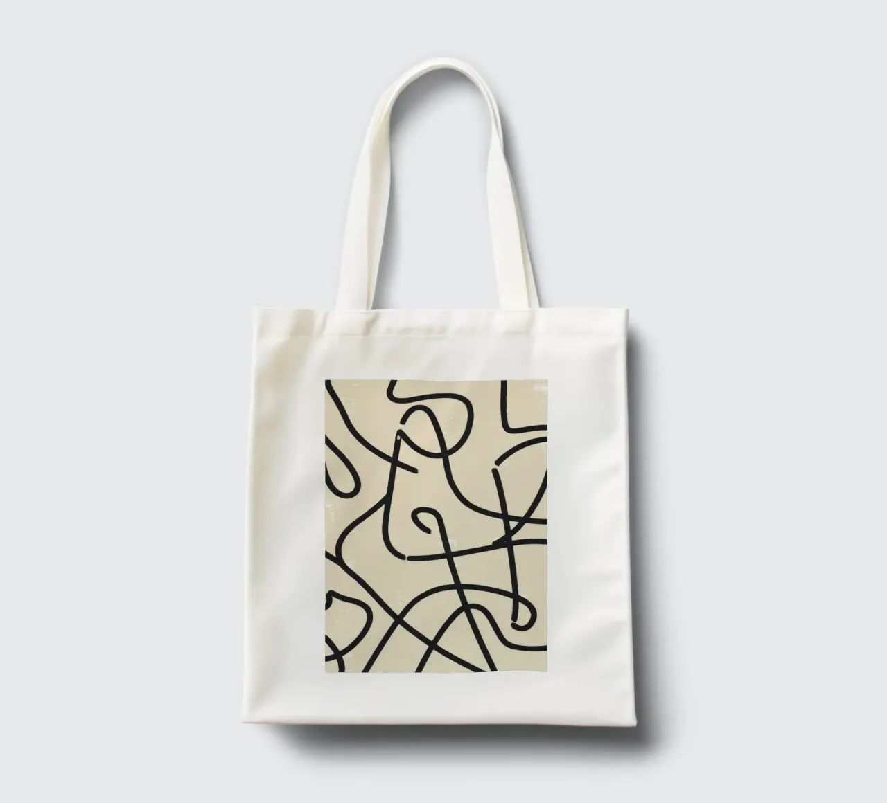 Abstract Scribble Pattern tote bag by Marigold Tiga