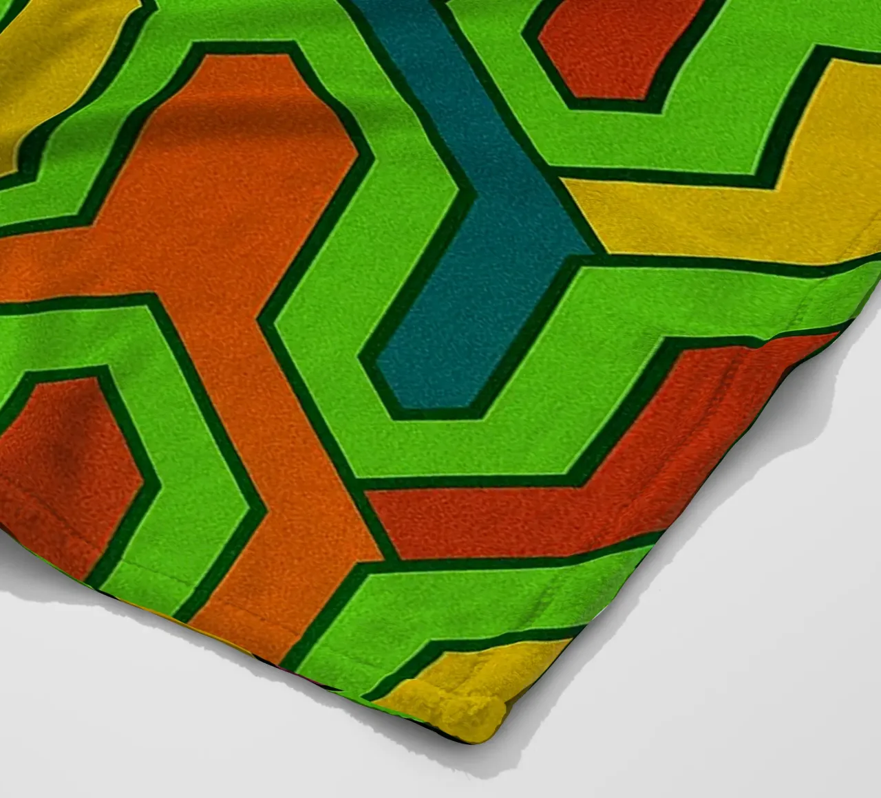 vettore astratto di line art coperta in pile da oneway