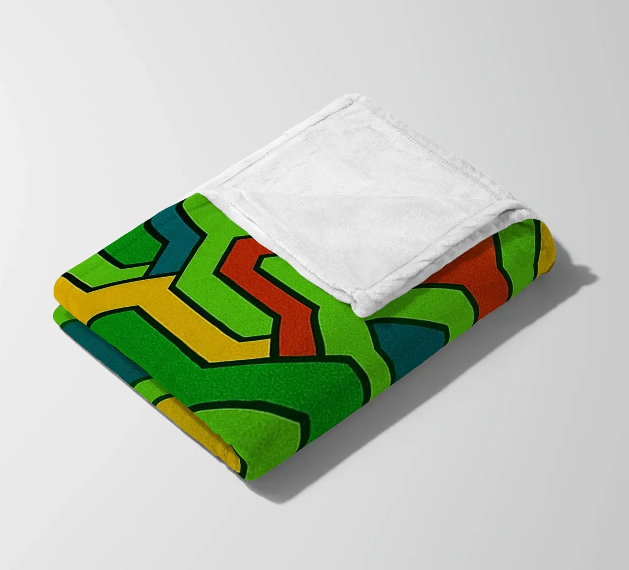 vettore astratto di line art coperta in pile da oneway