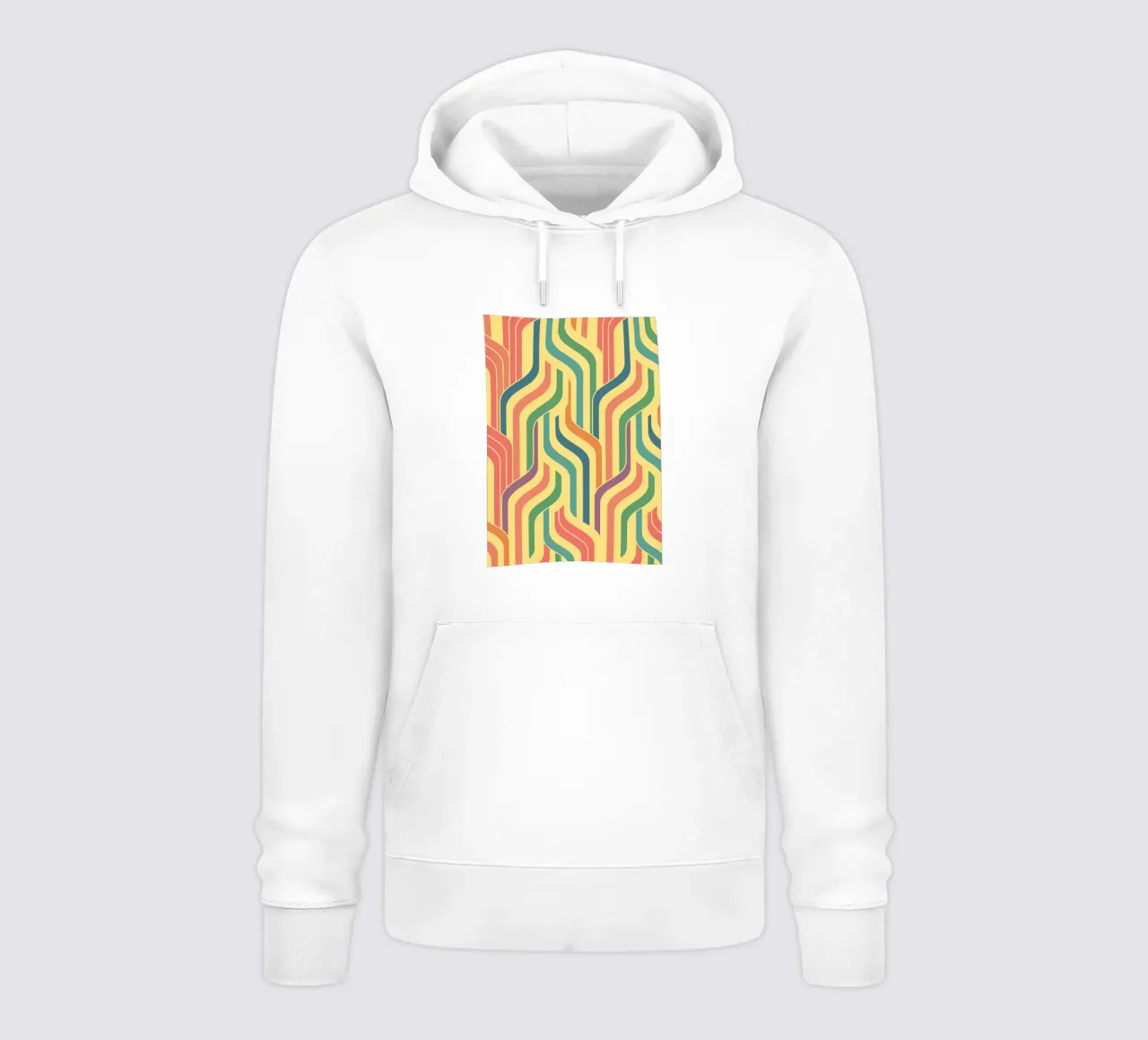 vettori astratti di line art felpa con cappuccio da oneway