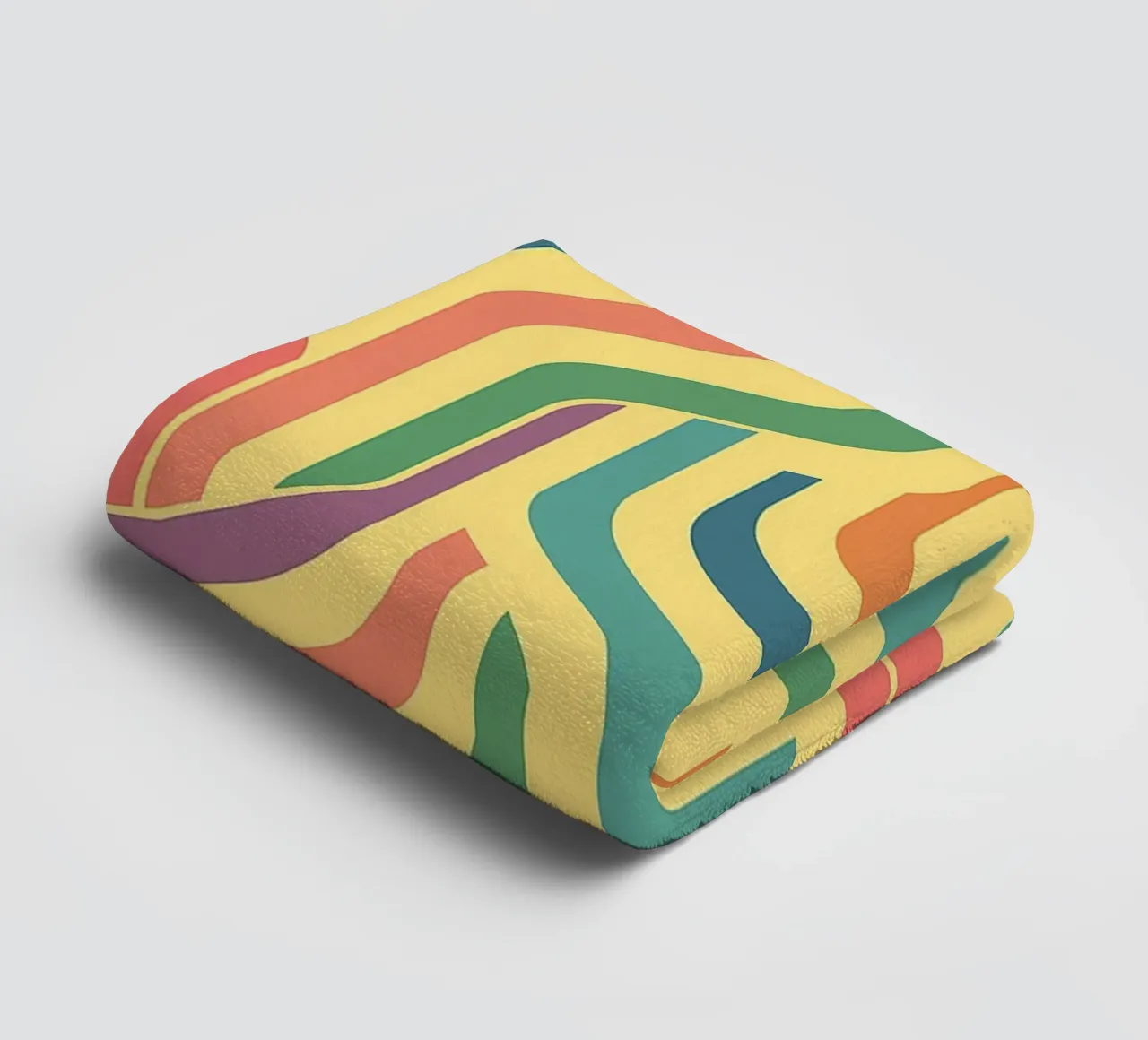 abstract line art vectors towel by oneway
