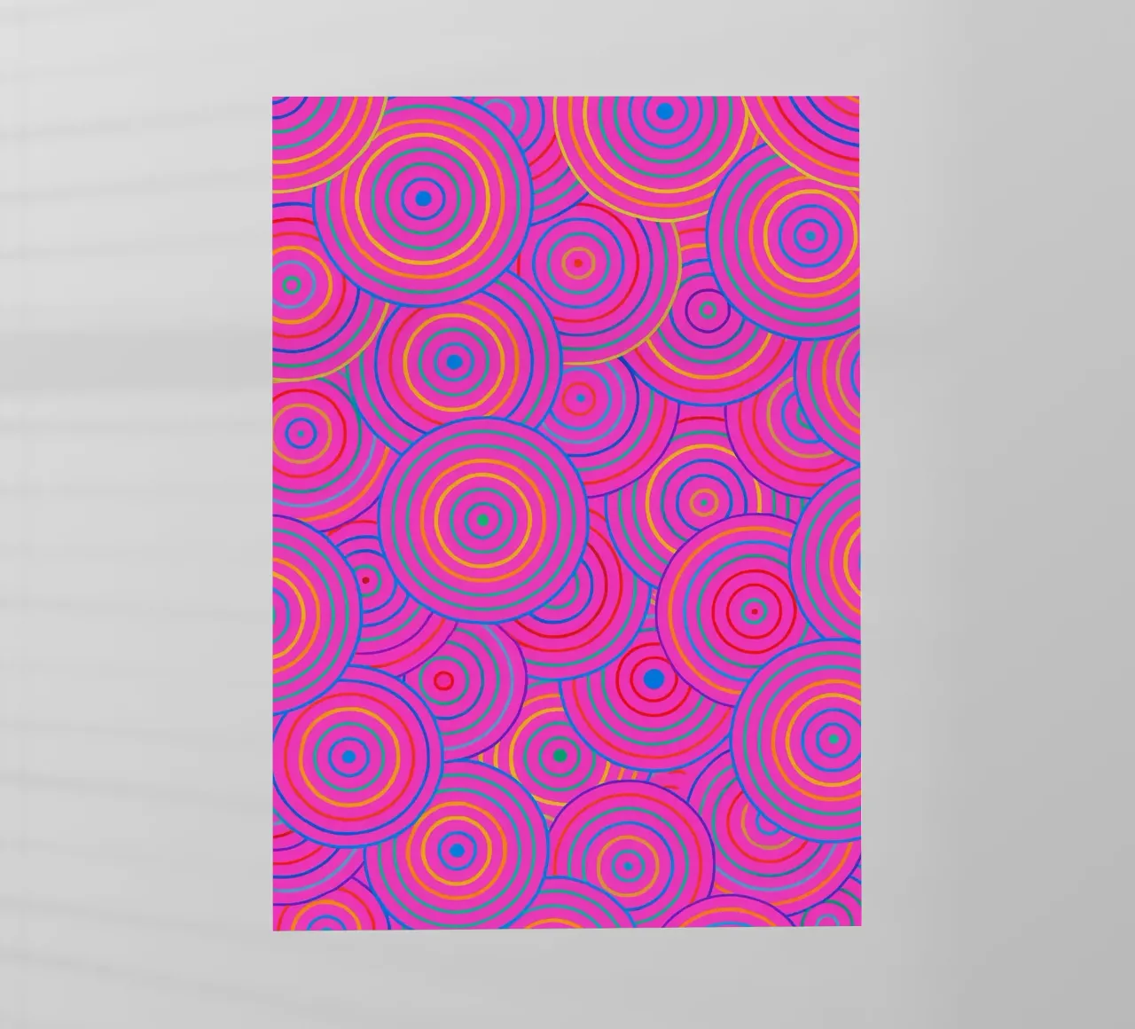 vector abstracto círculo de líneas lámina retroiluminada de oneway