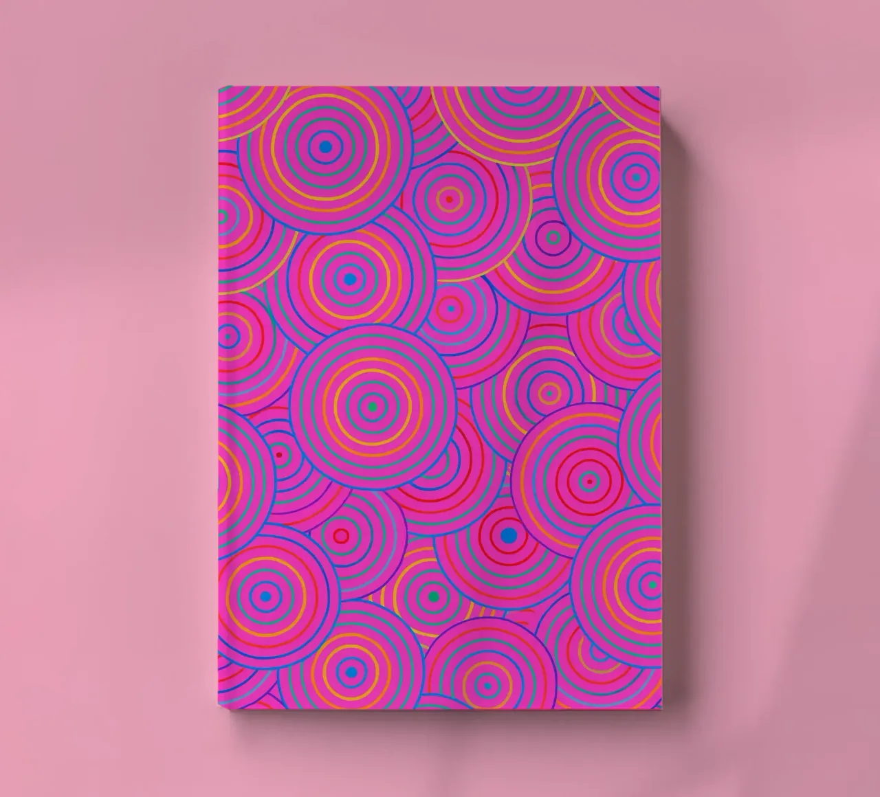 abstract line circle vector notebook by oneway