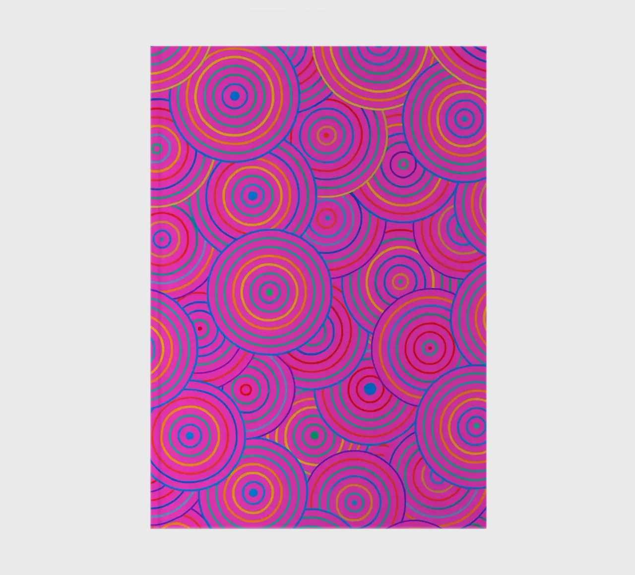 abstract line circle vector notebook by oneway