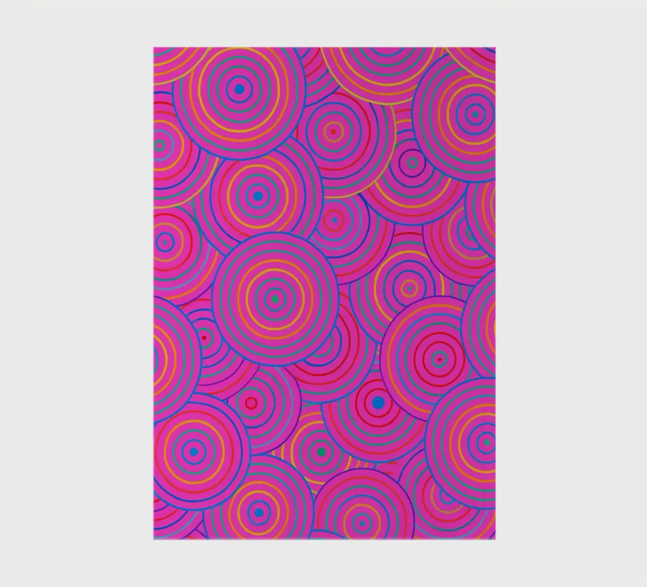 abstract line circle vector notebook by oneway