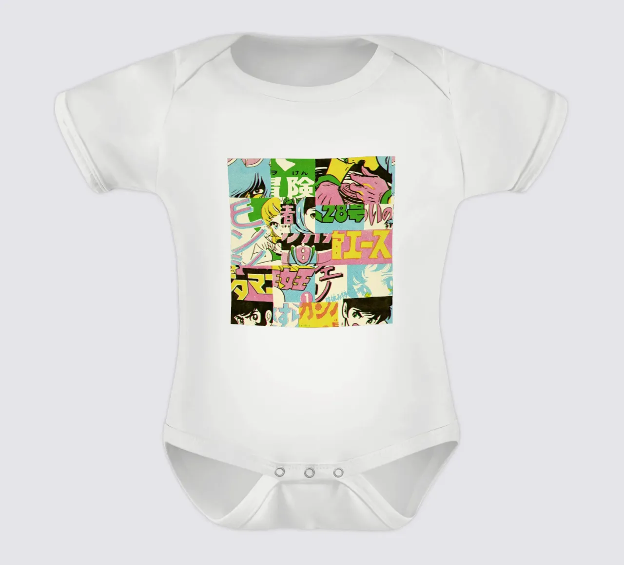 Jump Pattern Kurzarm Babybody von Matheus Lopes Castro