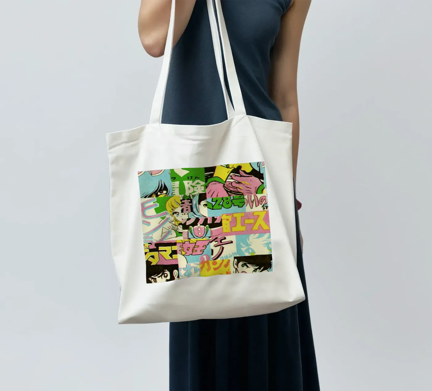 Jump Pattern borsa in juta da Matheus Lopes Castro