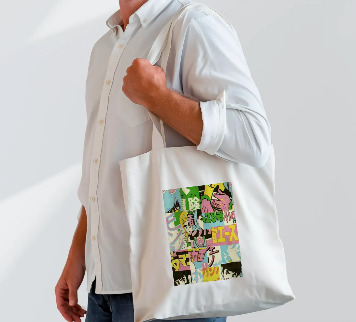 Jump Pattern tote bag by Matheus Lopes Castro