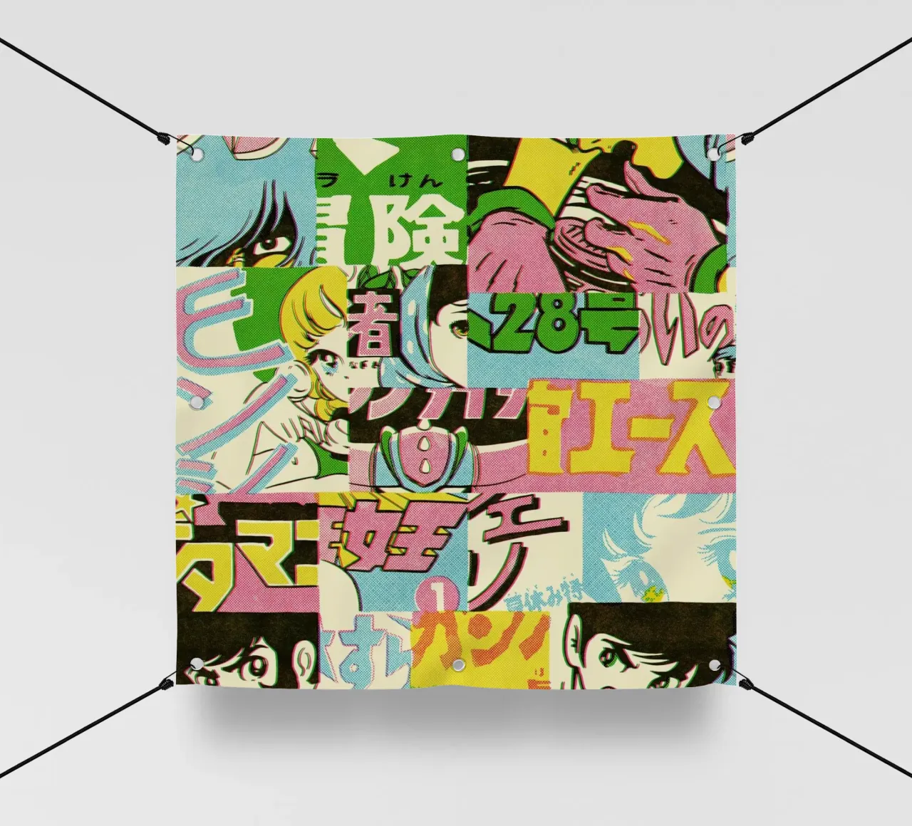 Jump Pattern telo in pvc da Matheus Lopes Castro