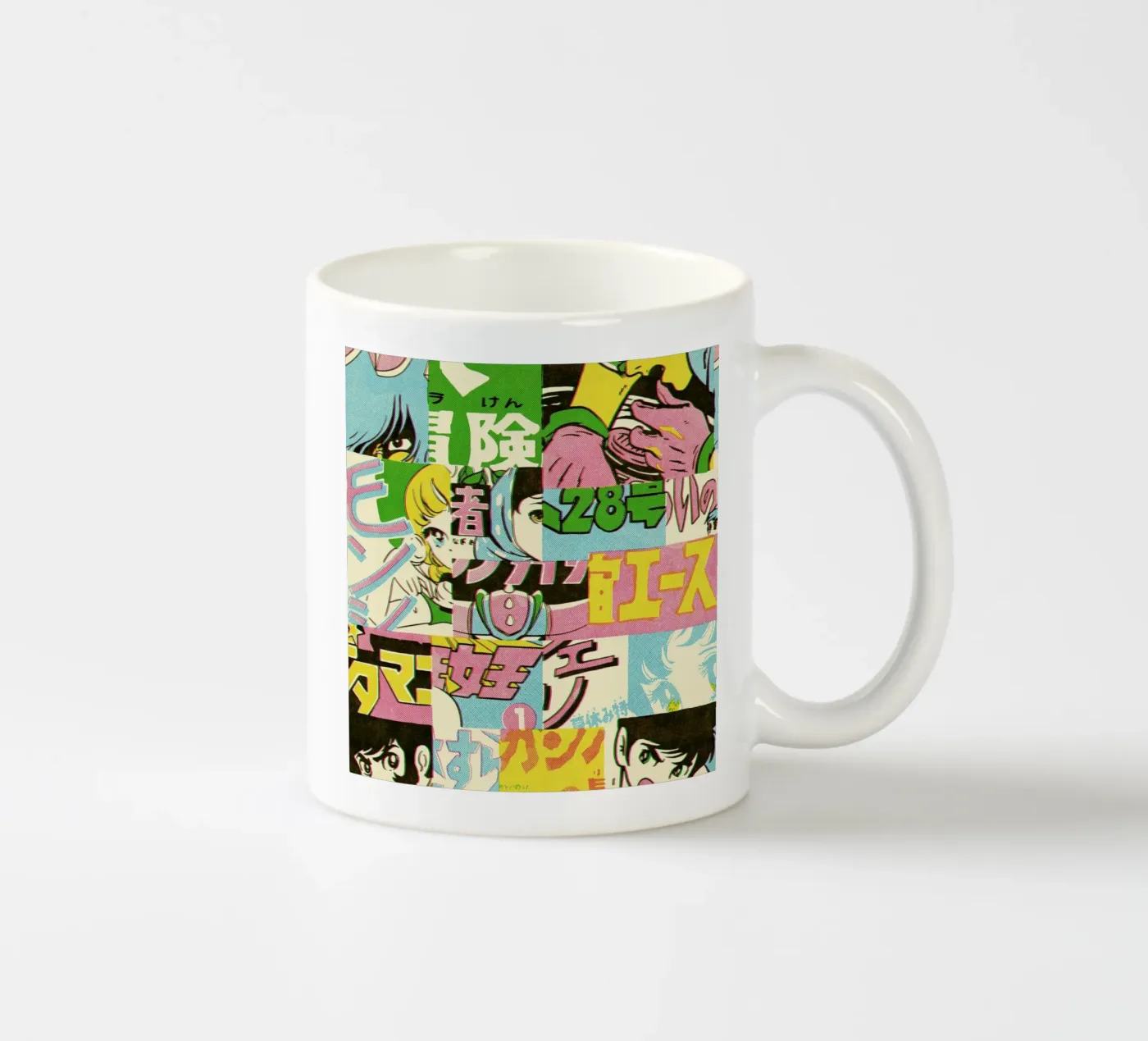 Jump Pattern ceramic mug by Matheus Lopes Castro