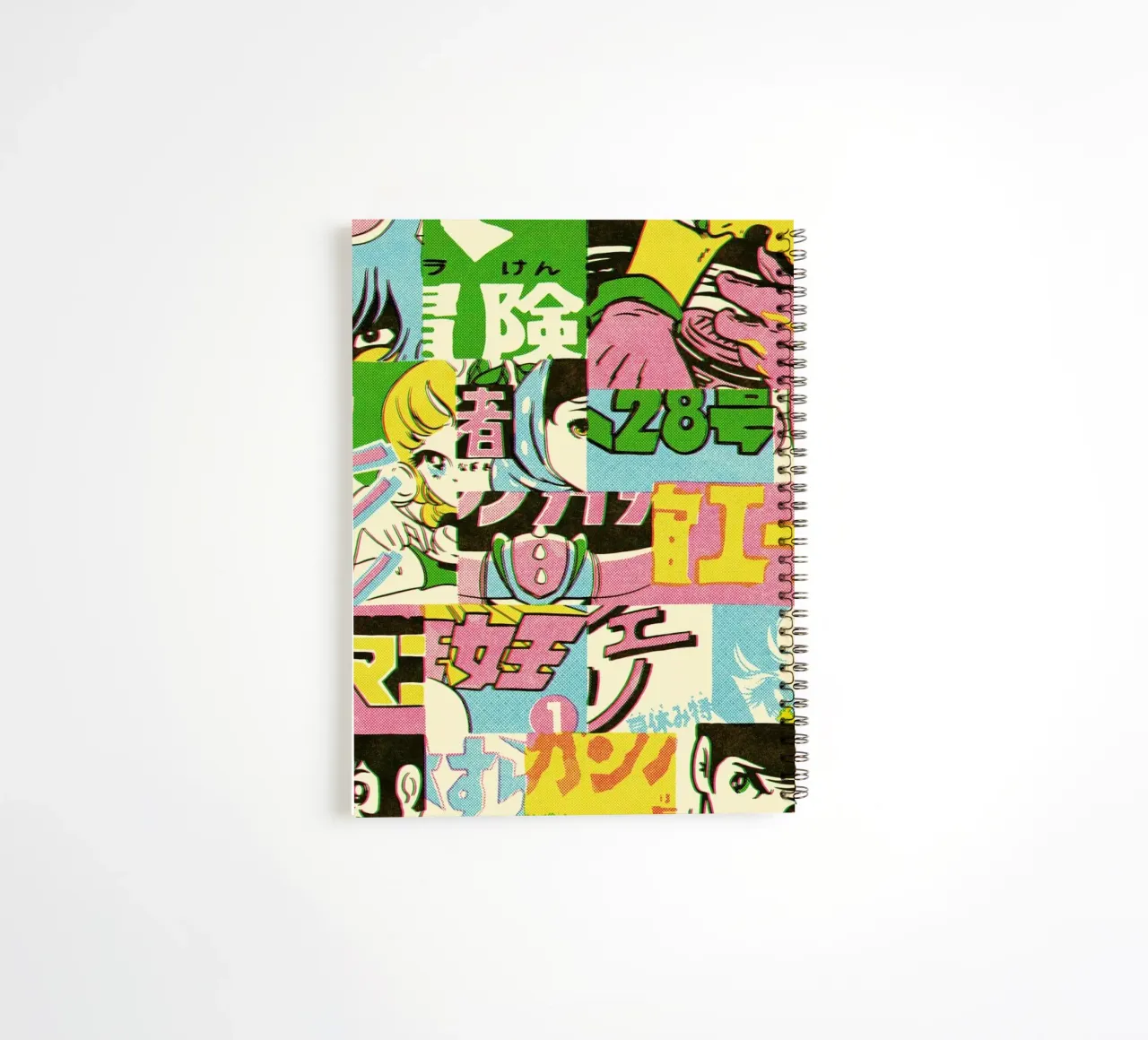 Jump Pattern spiral notebook by Matheus Lopes Castro