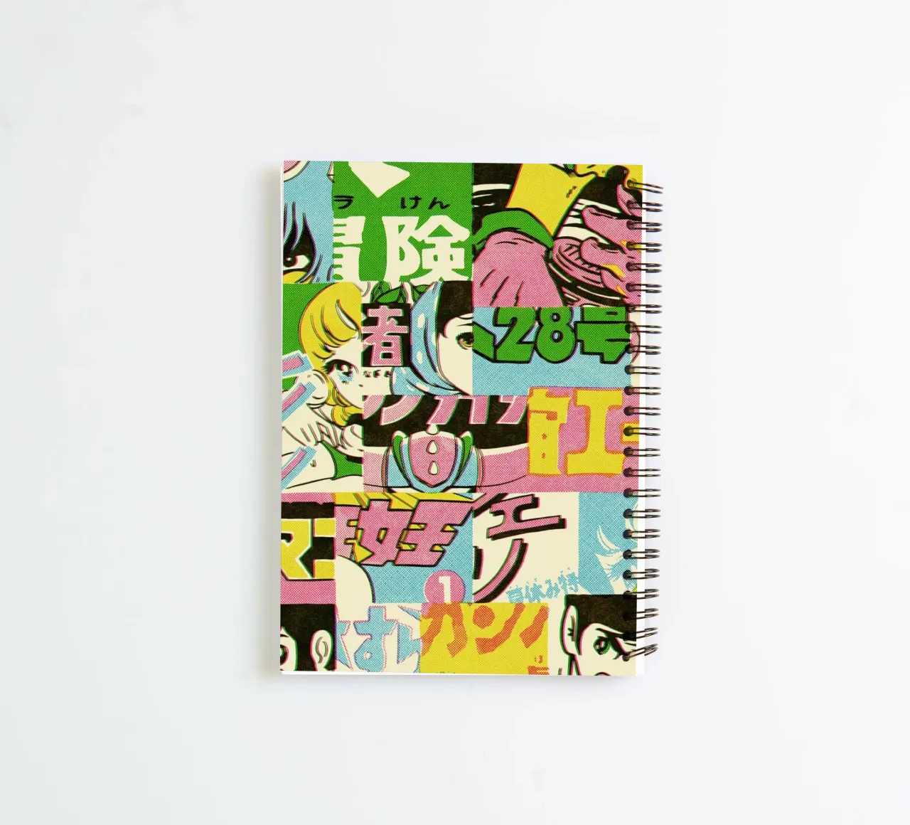 Jump Pattern spiral notebook by Matheus Lopes Castro