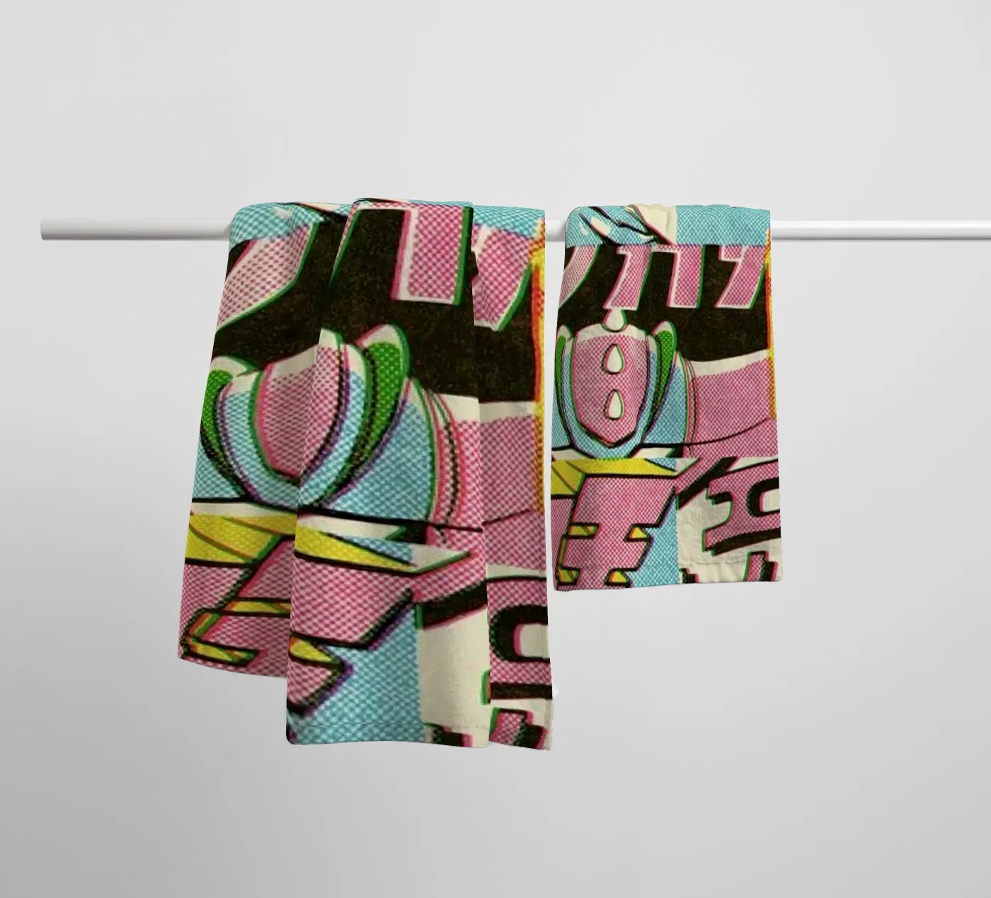 Jump Pattern badhanddoek van Matheus Lopes Castro