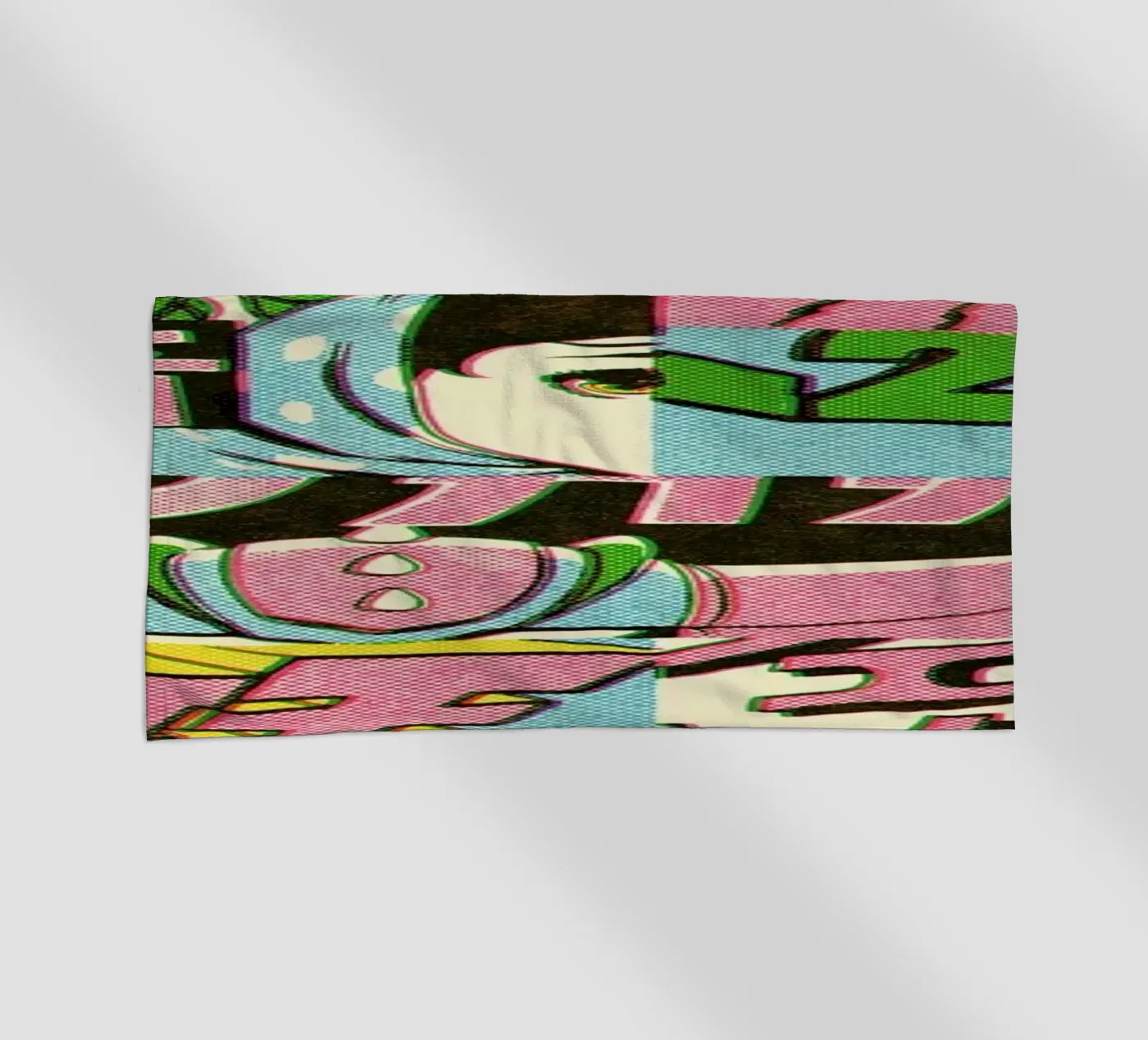Jump Pattern beach towel by Matheus Lopes Castro