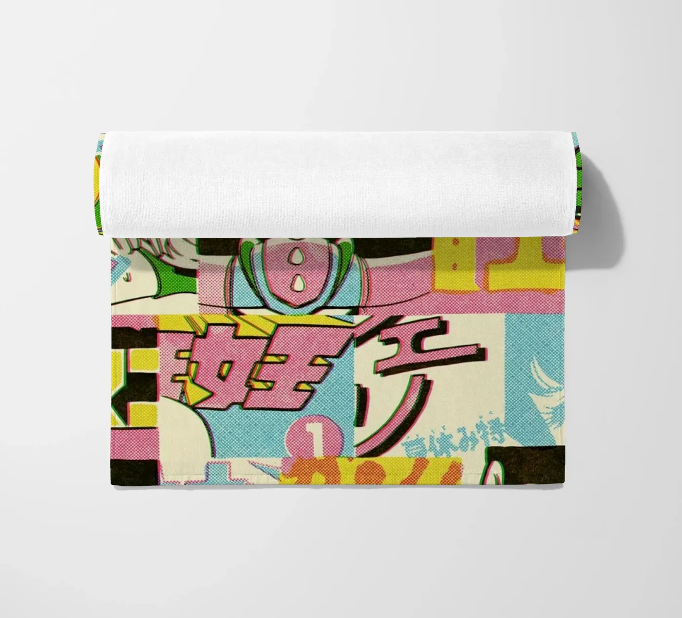 Jump Pattern beach towel by Matheus Lopes Castro