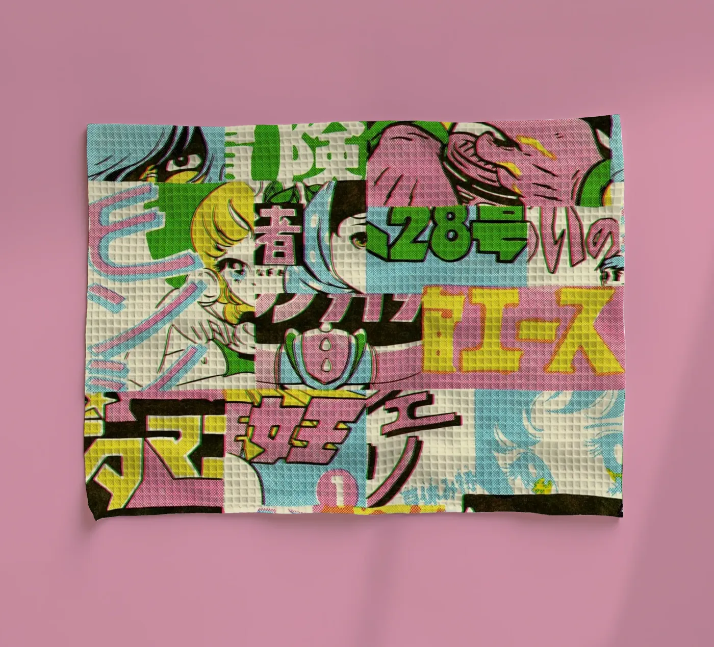 Jump Pattern tea towel by Matheus Lopes Castro