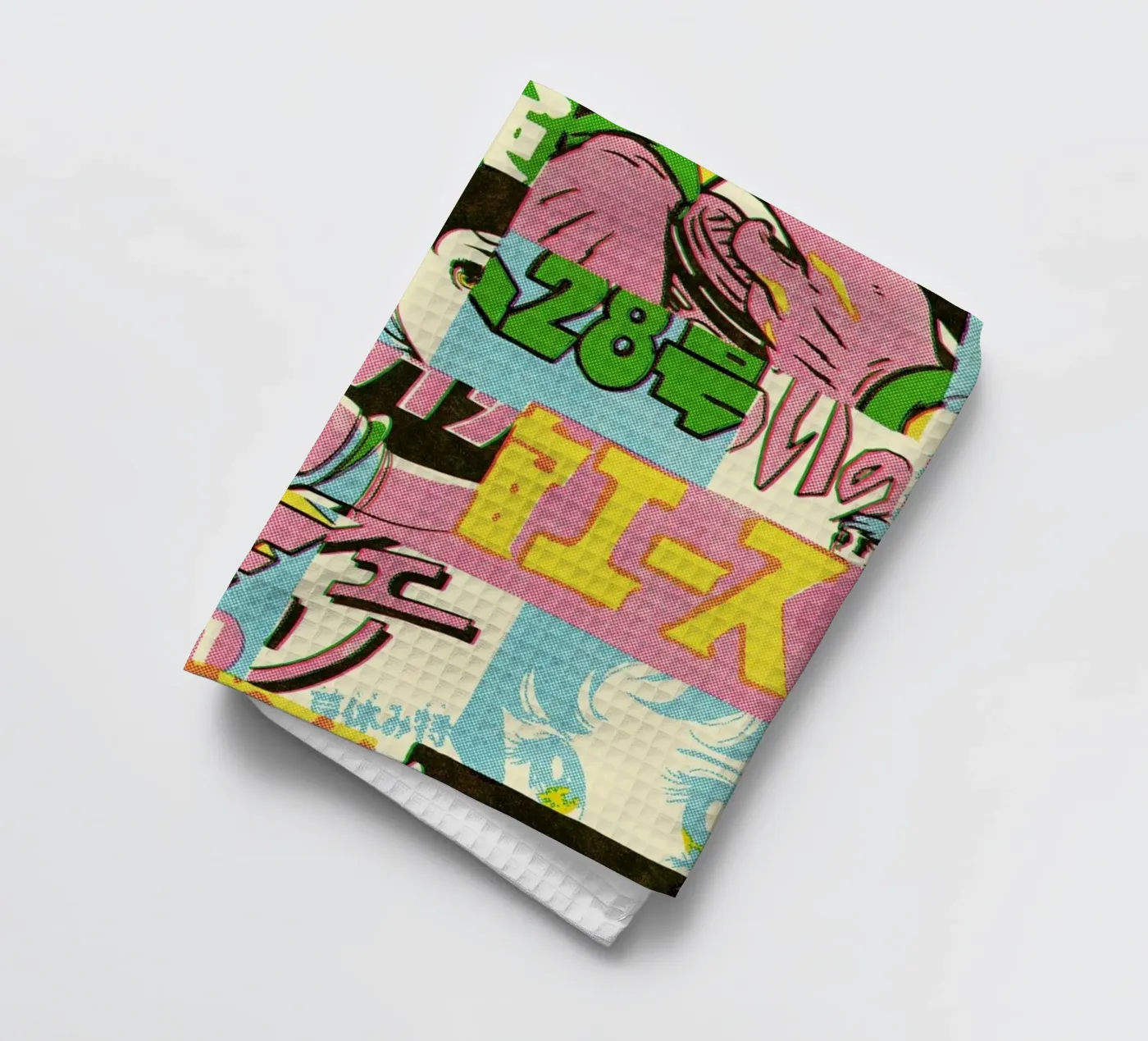 Jump Pattern tea towel by Matheus Lopes Castro