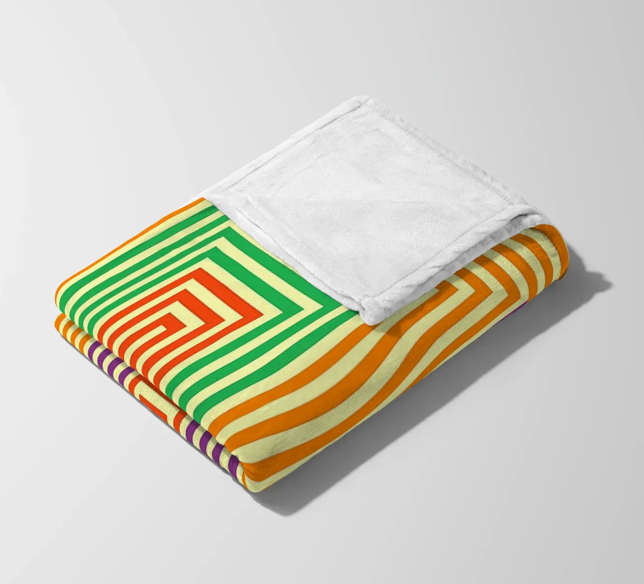 abstract line vector fleece blanket by oneway