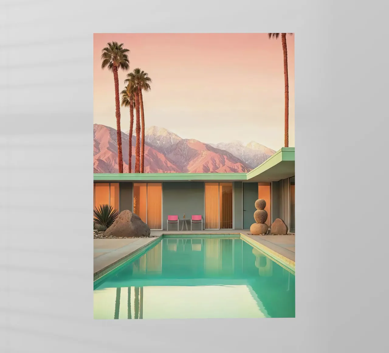 Motel 66 Palm Springs pellicola backlit da muench benjamin