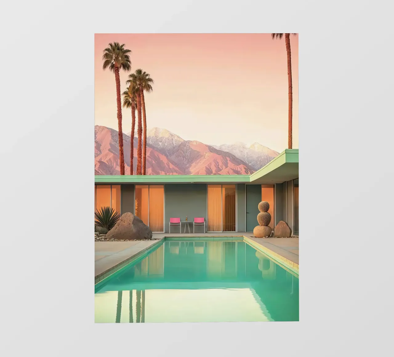 Motel 66 Palm Springs pellicola backlit da muench benjamin