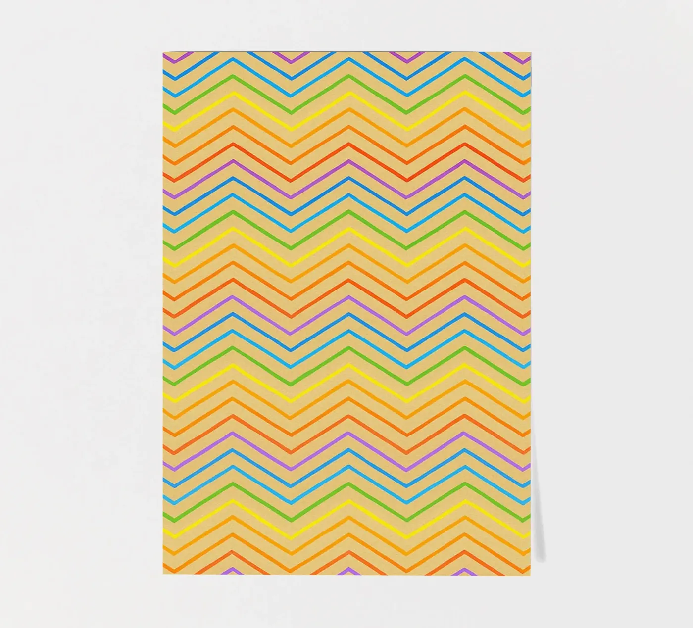 abstract line zigzag vector stickervel van oneway