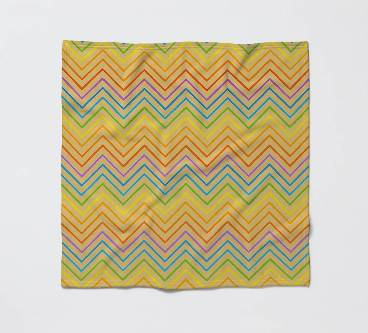 abstract line zigzag vector fleecedeken van oneway