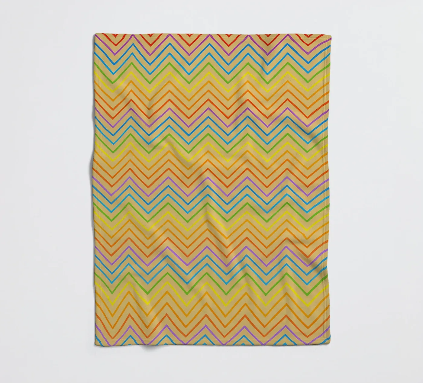 abstract line zigzag vector fleecedeken van oneway
