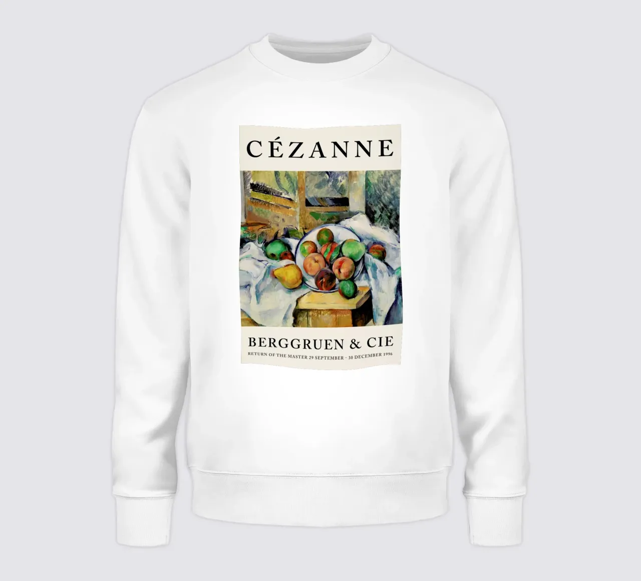 Cézanne - A Table Corner, Berggruen sweatshirt van Vintage by JUNIQE