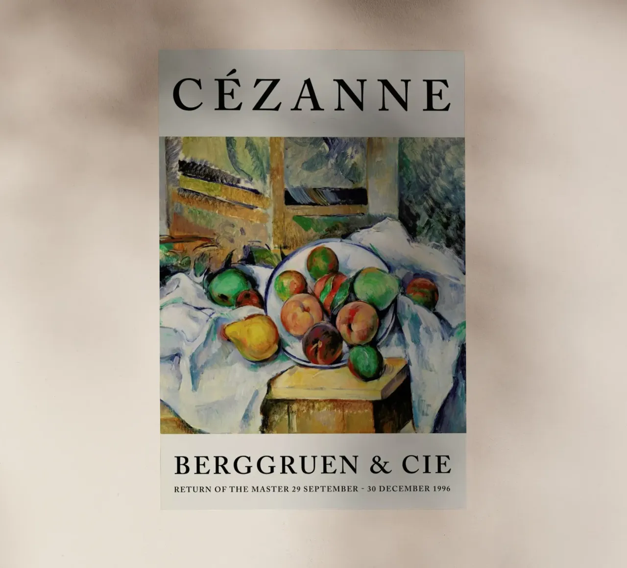 Cézanne - A Table Corner, Berggruen pellicola backlit da Vintage by JUNIQE