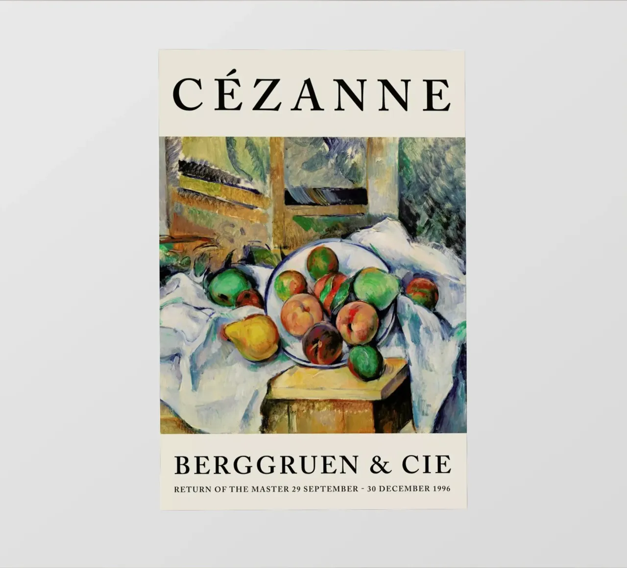 Cézanne - A Table Corner, Berggruen pellicola backlit da Vintage by JUNIQE
