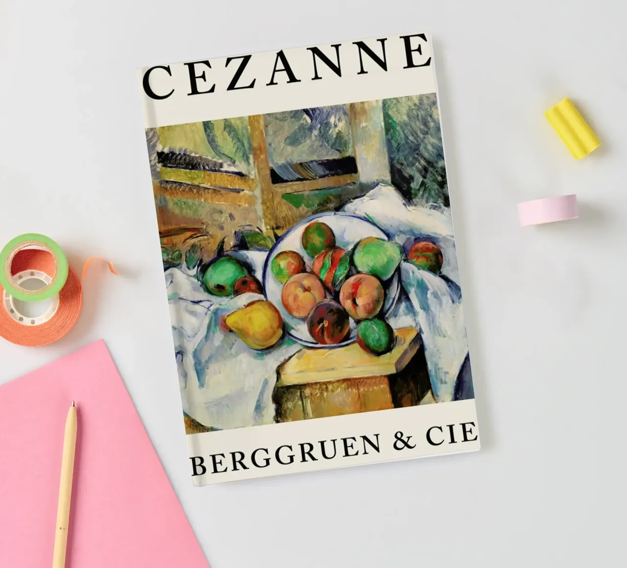 Cézanne - A Table Corner, Berggruen cuaderno de Vintage by JUNIQE