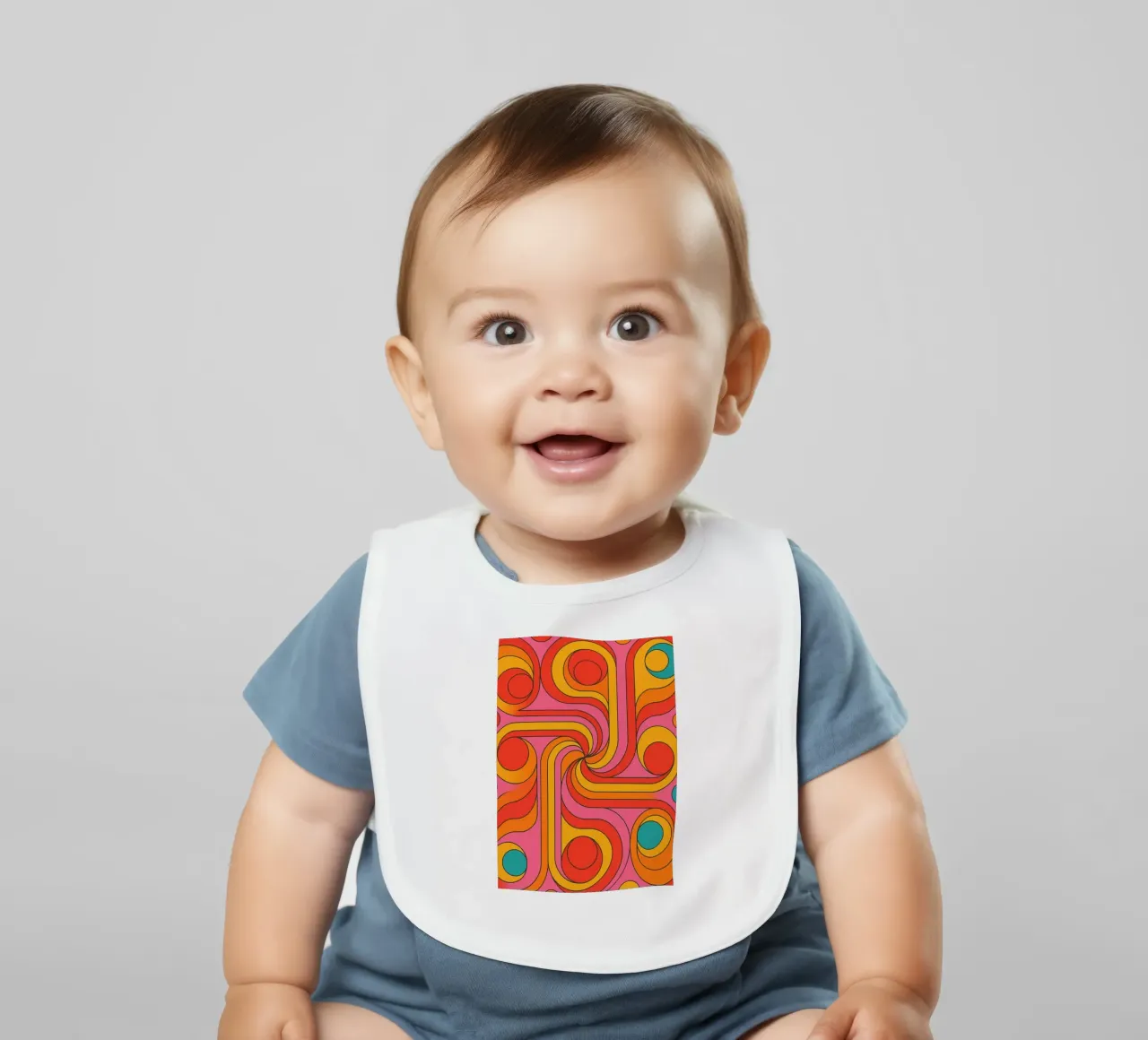 linee astratte cerchio vettore bavaglino da oneway