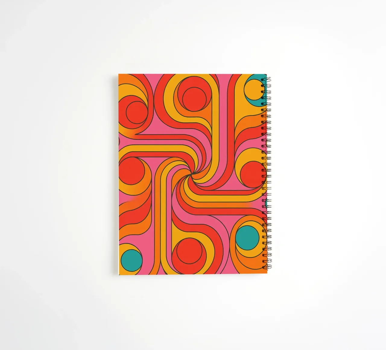 abstrakte linien kreis vektor Ringbuch von oneway