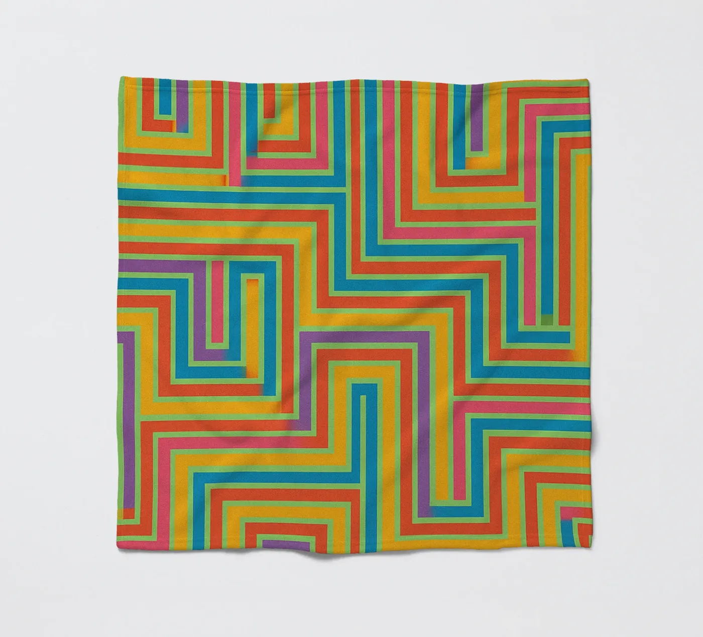 abstract lines vector fleece blanket by oneway