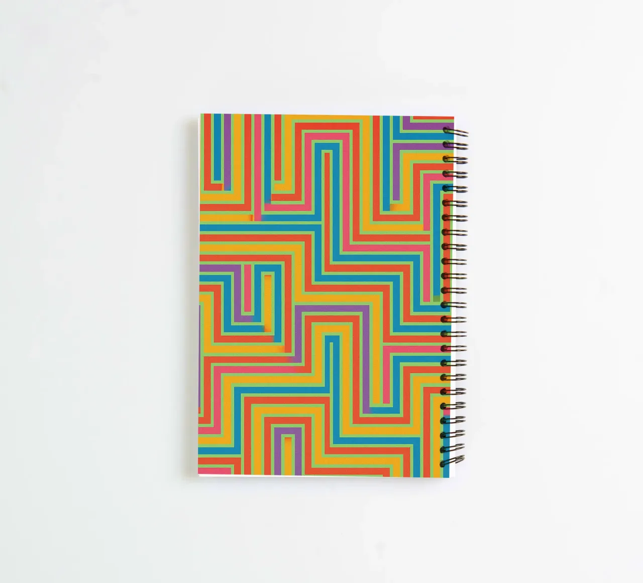 abstract lines vector spiral notebook by oneway