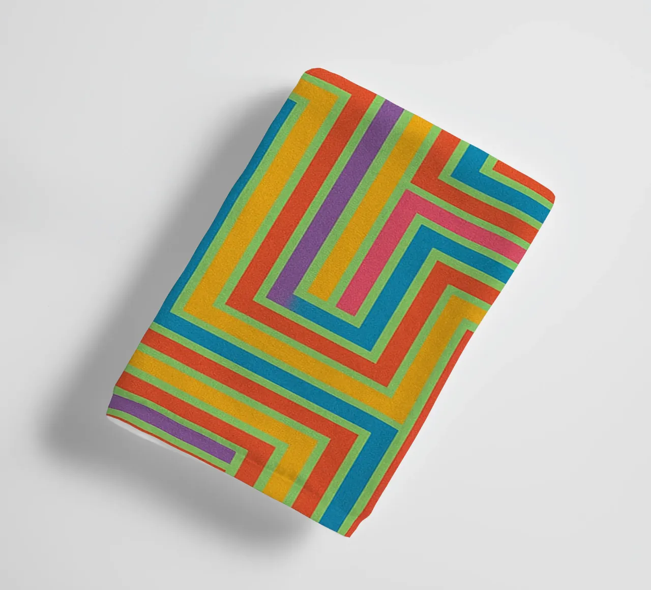 abstract lines vector towel by oneway