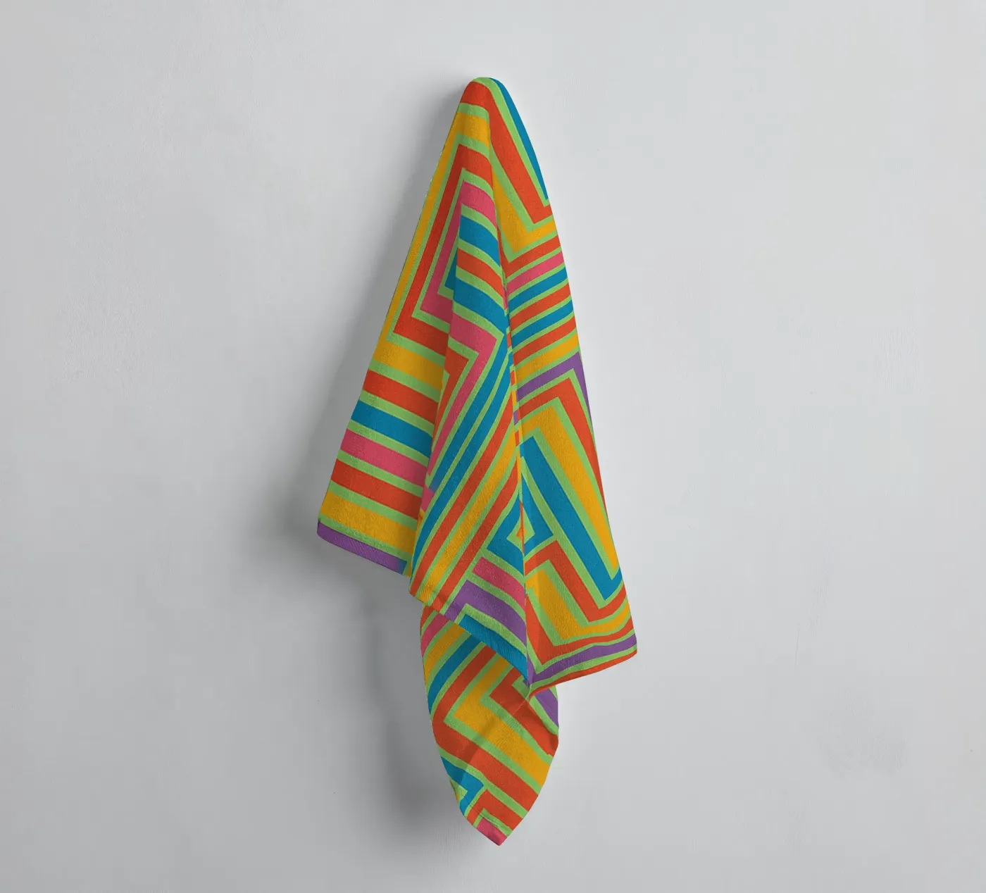 abstract lines vector towel by oneway