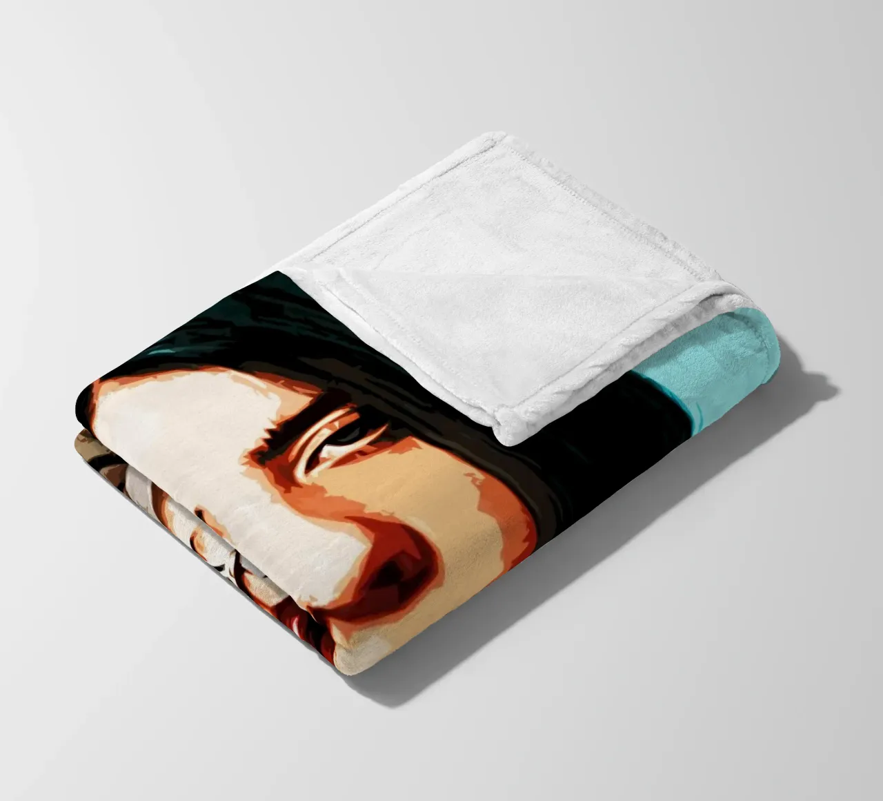 Billie Elish 4 Art coperta in pile da music soul