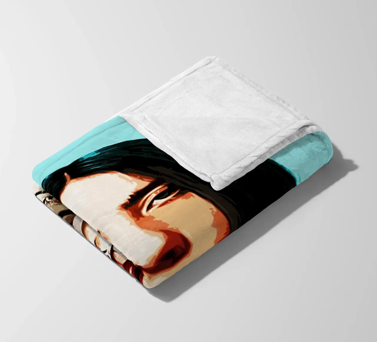 Billie Elish 4 Art coperta in pile da music soul