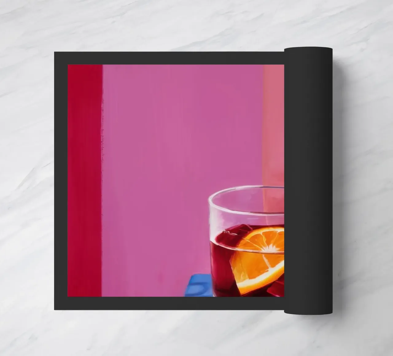 Sunset Negroni Bloom zerbino da Mossy Pigment
