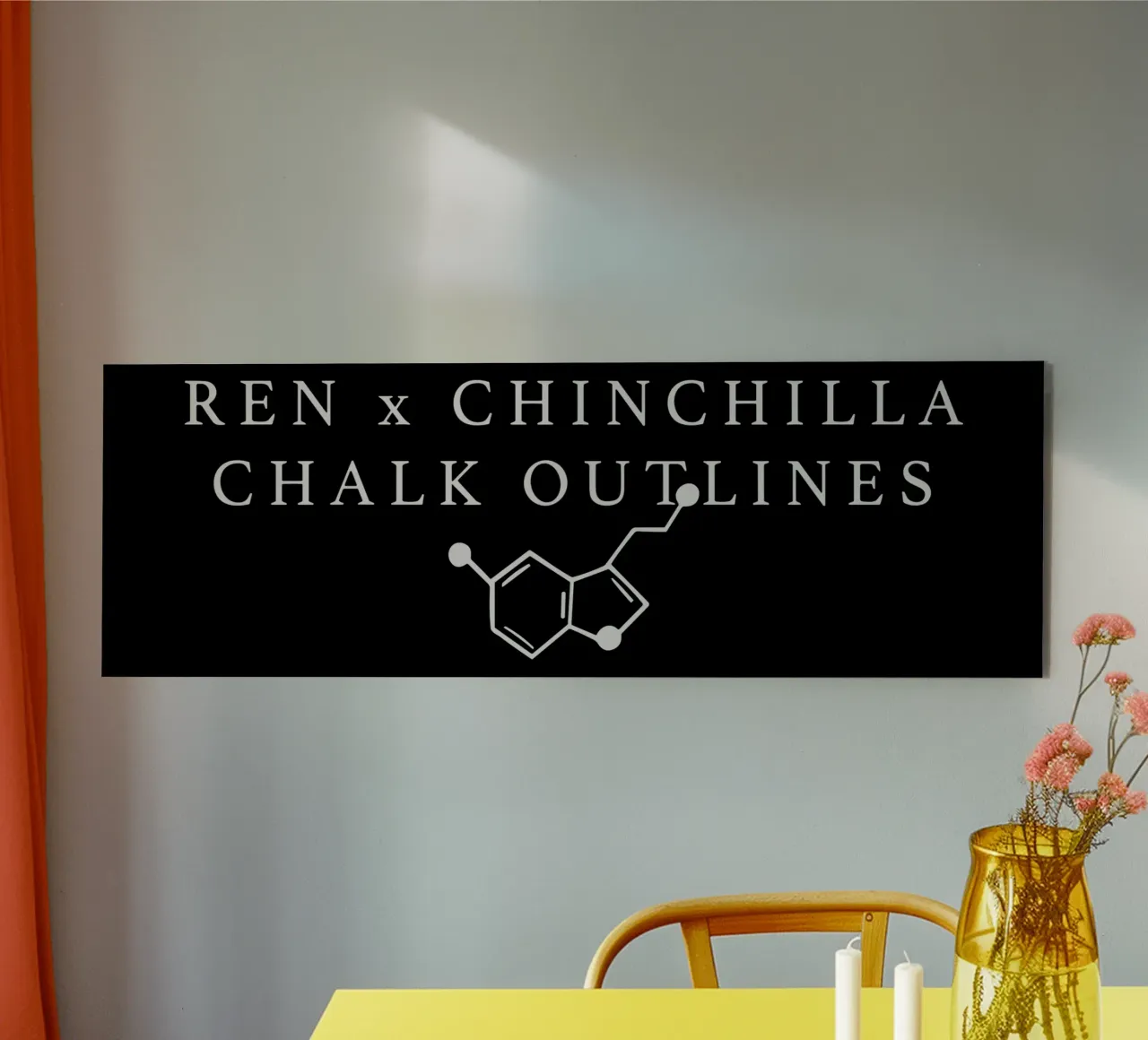 REN Hi Chalk Umriss Acryl-Glas von ayanonegishi