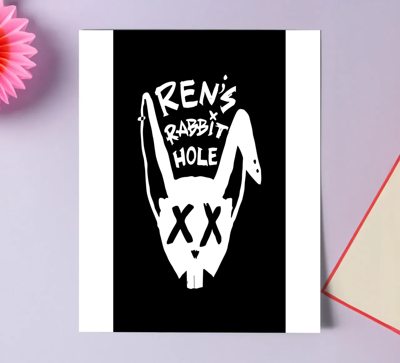 REN Hi Rabbit Hole V1 foglio adesivo da ayanonegishi