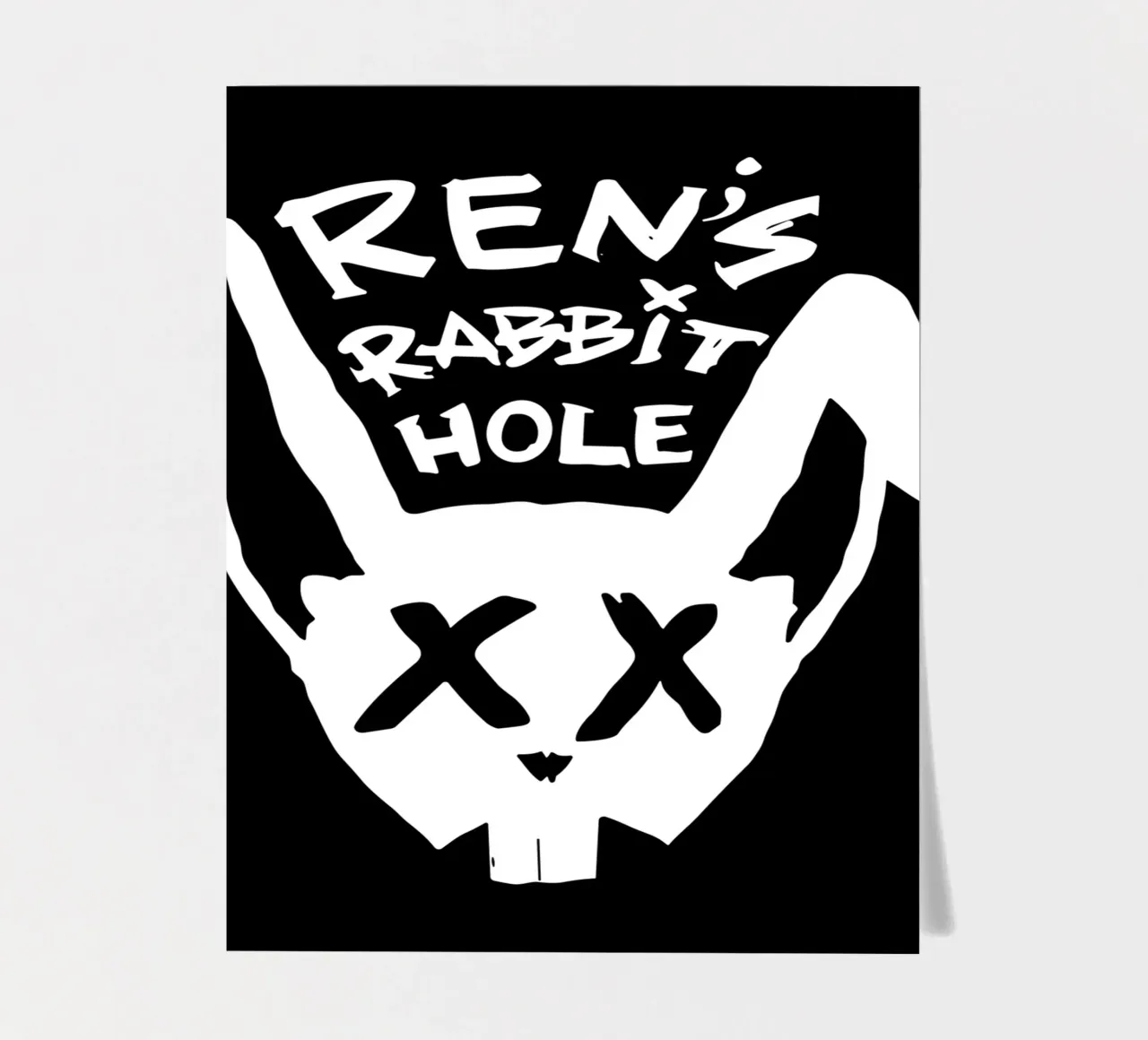 REN Hi Rabbit Hole V1 foglio adesivo da ayanonegishi