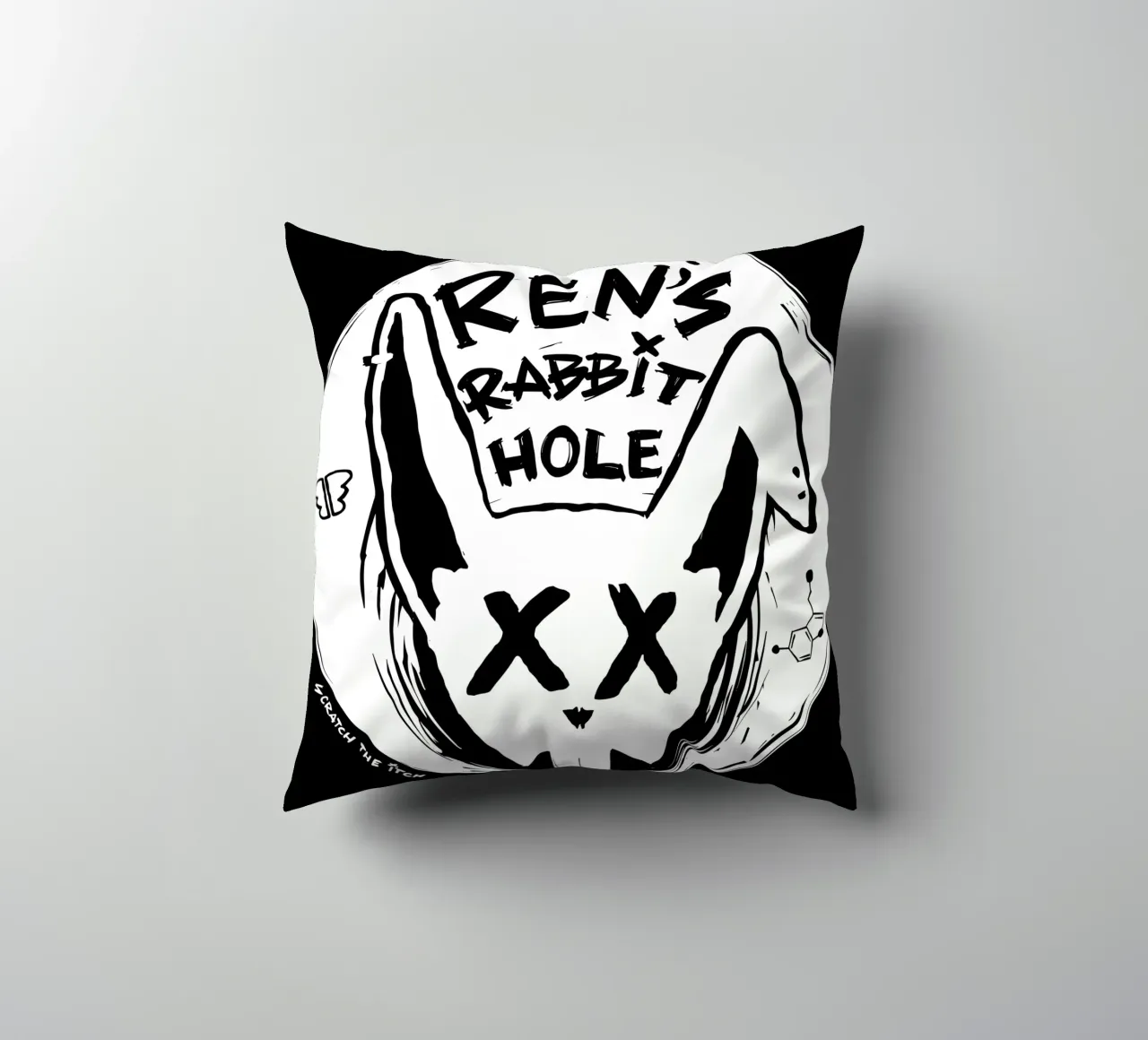 REN Hi Rabbit Hole V2 cuscino da ayanonegishi