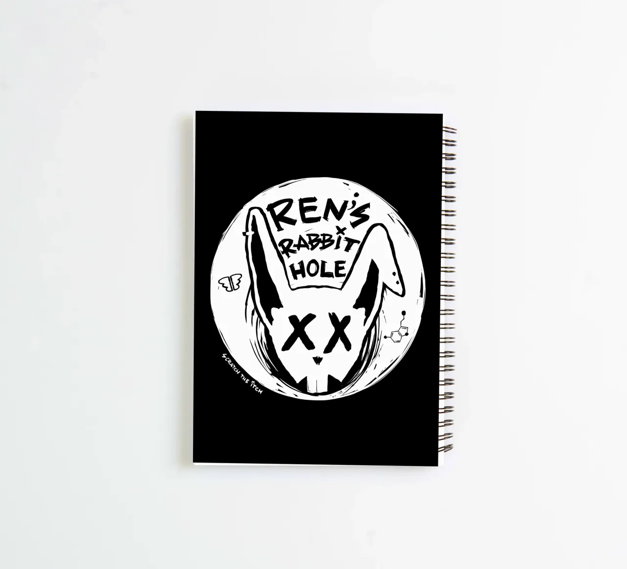 REN Hi Rabbit Hole V2 spiral notebook by ayanonegishi