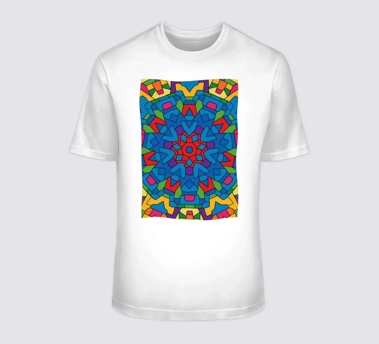 abstract machine line vector t-shirt by oneway
