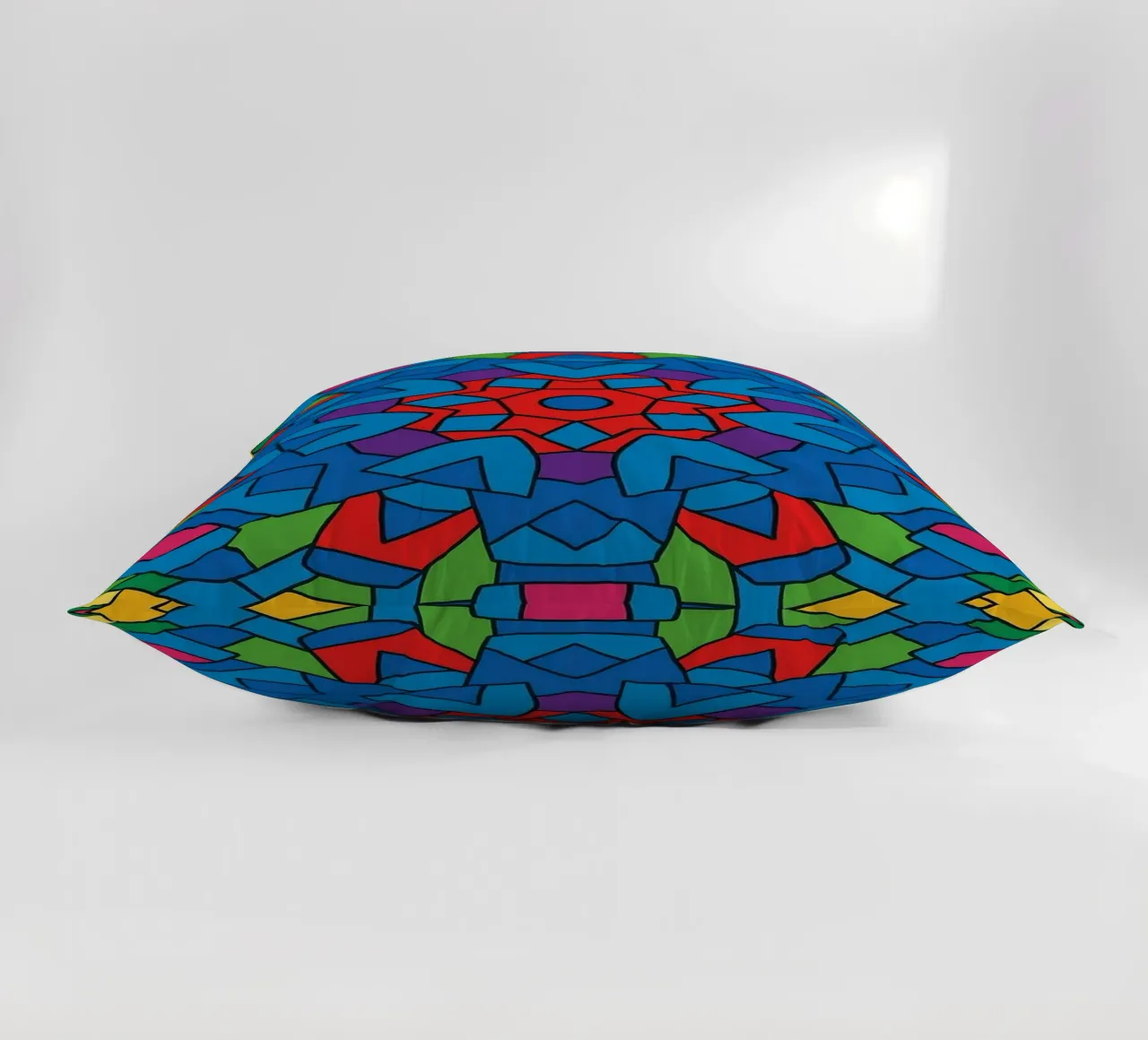 abstract machine line vector decorative cushion by oneway
