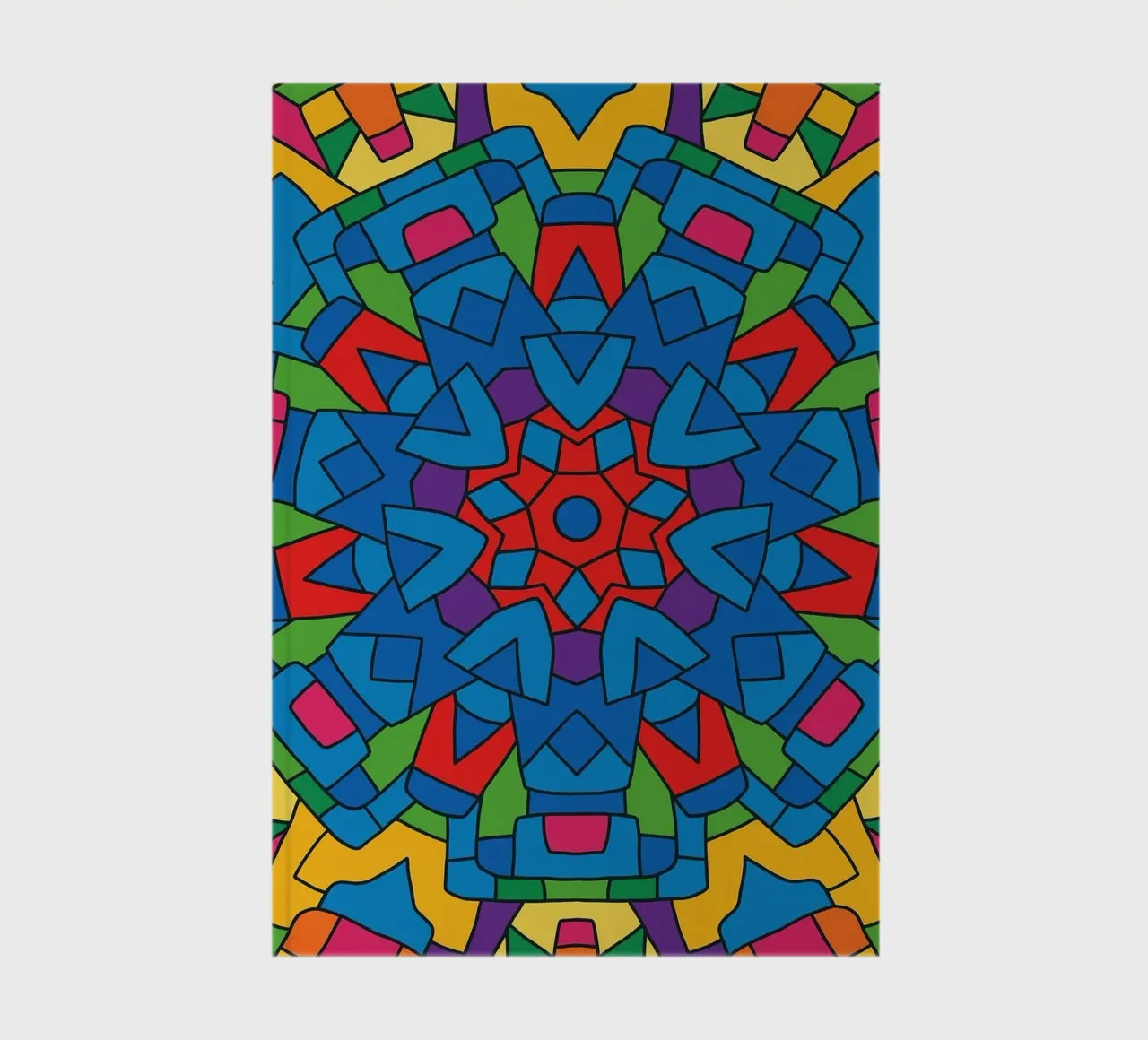 abstract machine line vector notebook by oneway